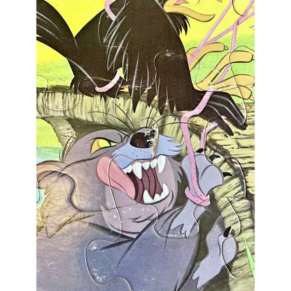 3 Whitman Puzzle Bundle - Secret Of Nimh & Dinos. Used, Complete, Vintage. 1982. - Picture 4 of 12